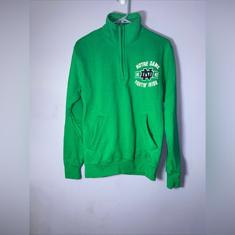 Notre Dame Fighting Irish ¼ Zip Sweatshirt Small